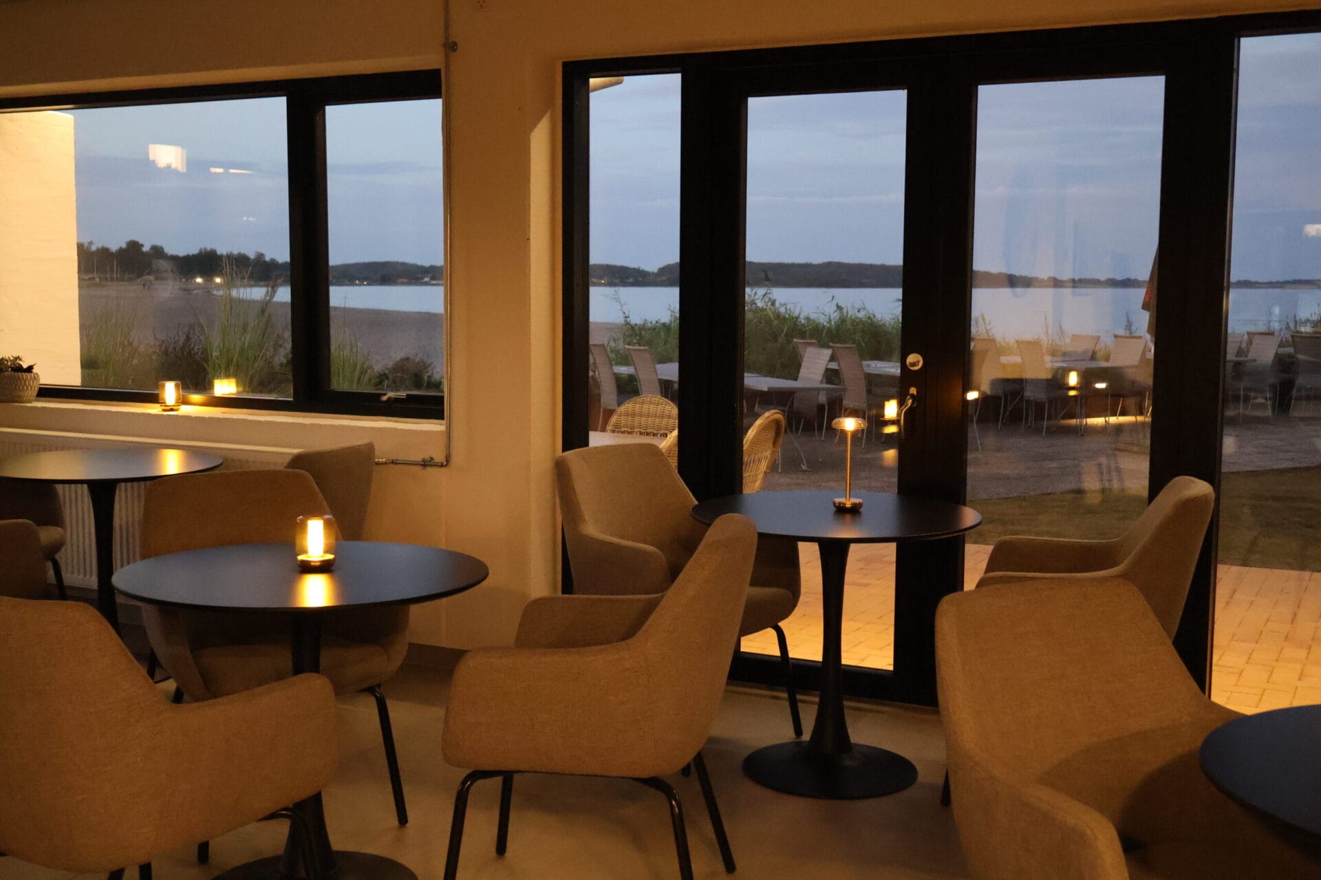 Strand Restaurant Restaurant og Bar – Hotel Kerteminde Strand | Havudsigt